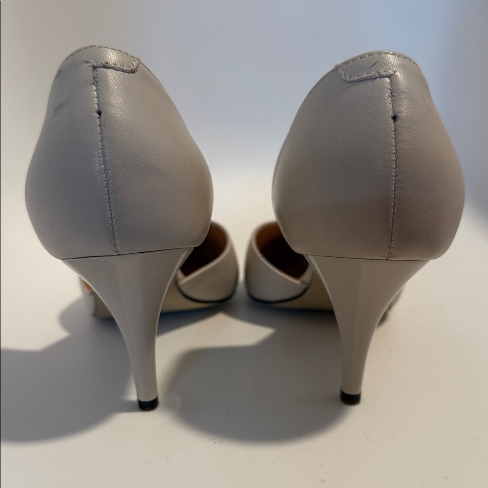 Mojo Claire d'Orsay pump in leather pointed toe and stiletto heel EU37/US6.5 - Picture 5 of 7